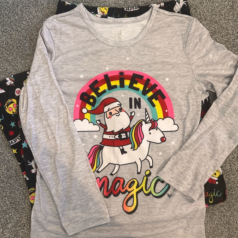 Justice emoji Christmas pajamas